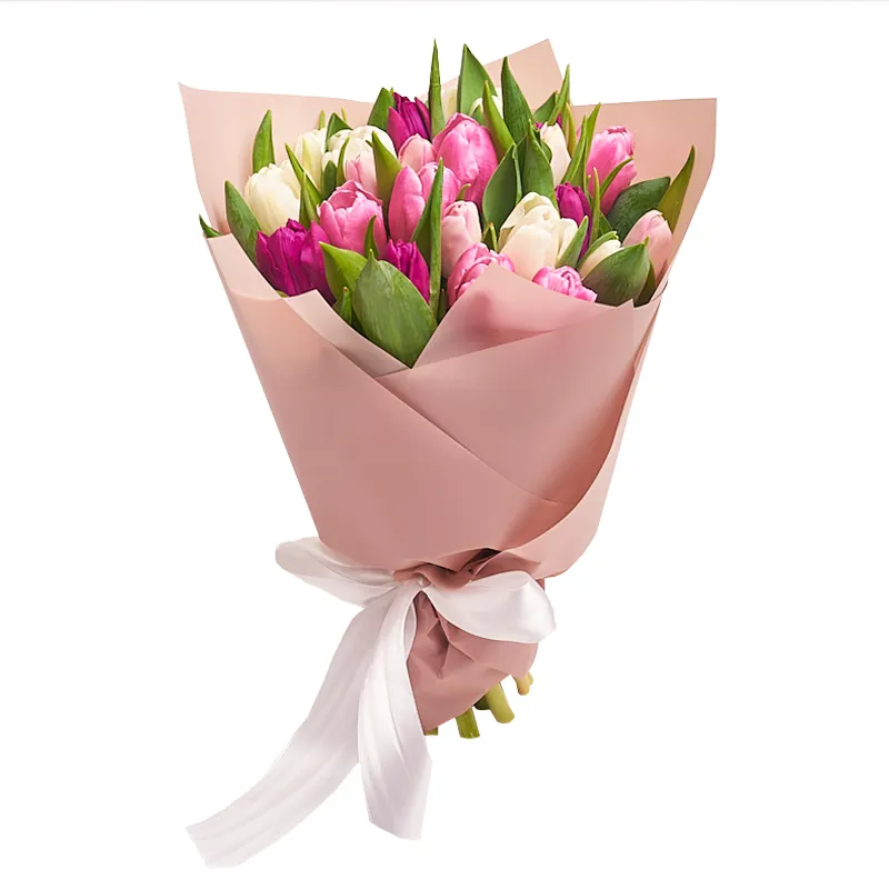 25 тюльпанов микс